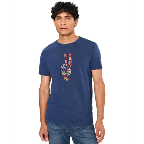 Mens John Varvatos World Flags Peace Tee KG7781F26