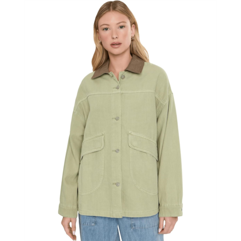 Womens Free People We The Free Lemon Denim Jacket