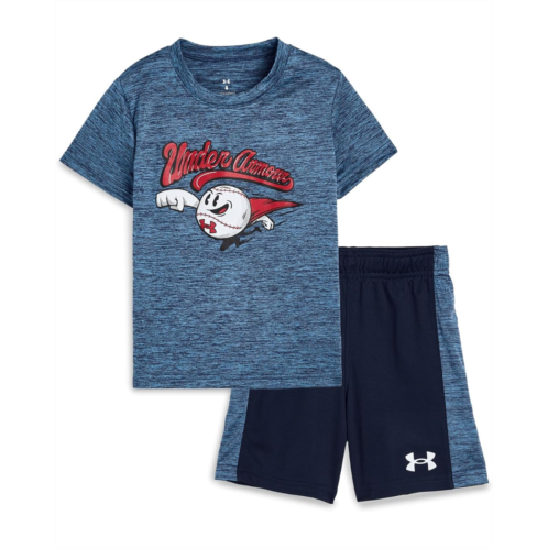 Under Armour Kids Tech Superball Short Sleeve Set (Little Kid)