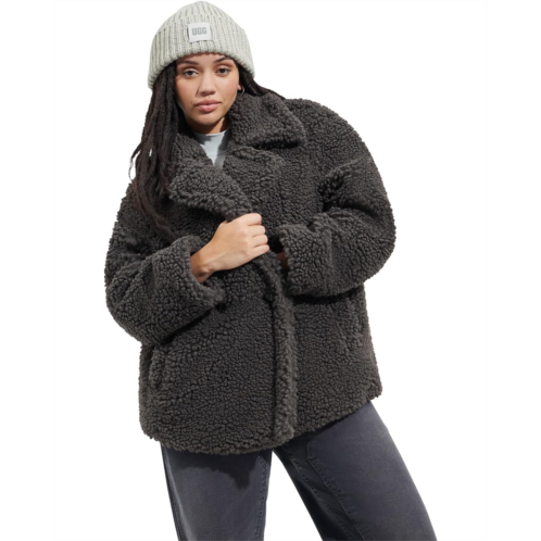 UGG Gertrude Short Teddy Coat