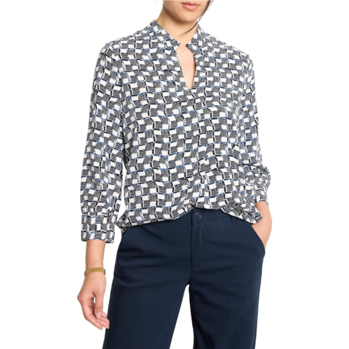 NICZOE Basket Weave Ecovero Shirt