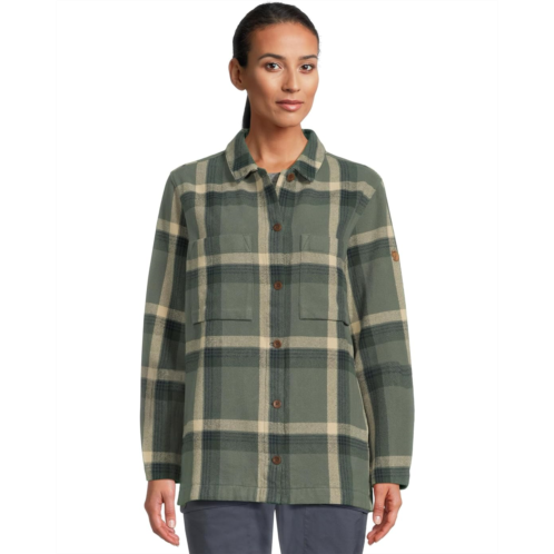 Womens Fjallraven Singi Flannel Overshirt