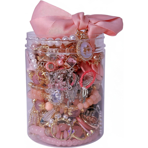Mystery Jewelry Jar Gothic Vampire Jewelry Set for Women Halloween Gifts