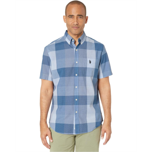U.S. POLO ASSN. Short Sleeve Oversize Plaid