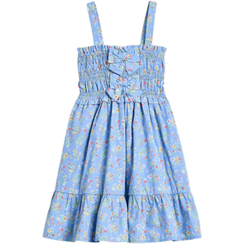 Girls Janie and Jack Ditsy Floral Smocked Dress (Toddler/Little Kid/Big Kid)