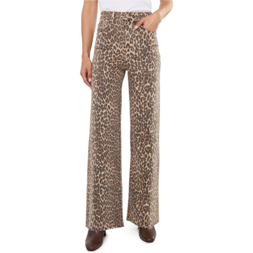Womens DAZE Far Out High-Rise Wide Leg in Cool Cat