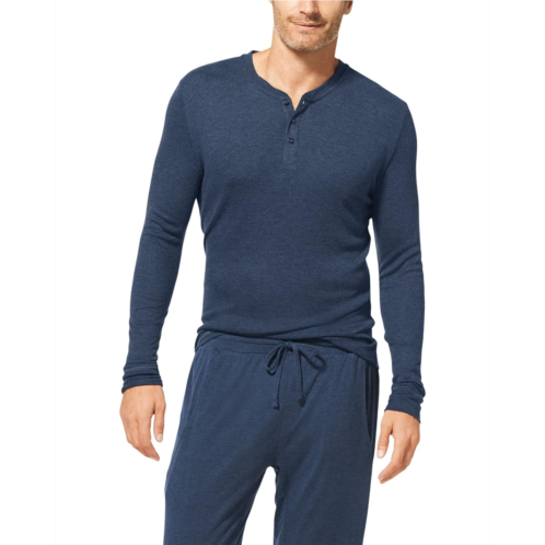 Mens Tommy John Lounge Long Sleeve Henley