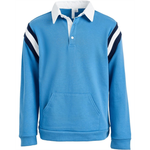 Janie and Jack Pieced Polo Sweatshirt (Toddler/Little Kid/Big Kid)
