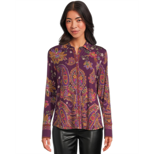 Womens Johnny Was The Janie Favorite Button Front Shirt