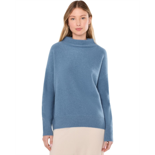 Womens Vince Boiled Funnel Neck Pullover