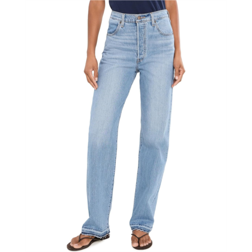 Womens Levis Premium Ribcage Full-Length Recrafted