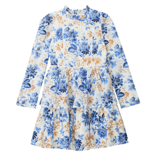 Janie and Jack Floral Tier Dress (Toddler/Little Kid/Big Kid)