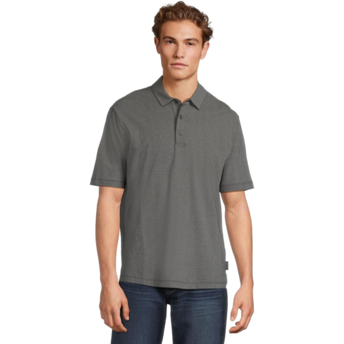 Womens Armani Exchange All Over Logo Polo