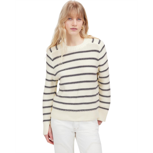 Madewell Classic Stripe Kyla Cotton Crew