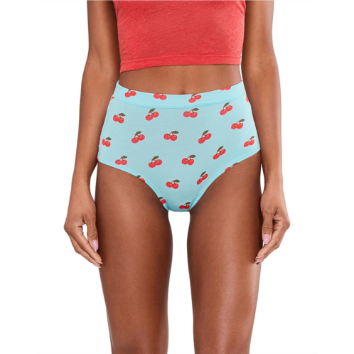 Womens MeUndies UltraModal FeelFree High Waisted Cheeky