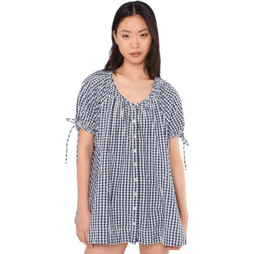 Free People Farley Gingham Tunic