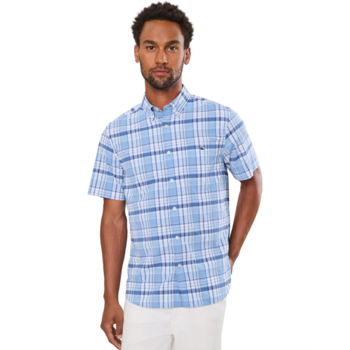 Vineyard Vines Bimini Plaid Featherweight Performance Short Sleeve Shirt