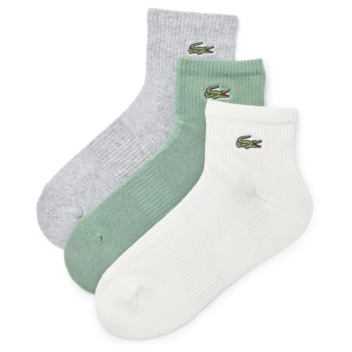 Mens Lacoste 3-Pack Ankle Socks