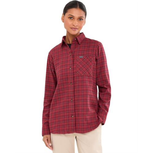 Womens Columbia Calico Basin Flannel Long Sleeve Shirt
