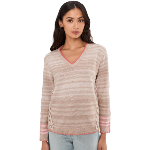 Womens NICZOE Stitched Layers Sweater