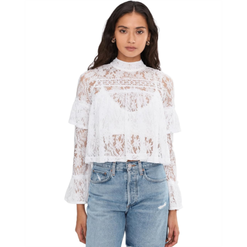 Free People Lilabeth Lace Top
