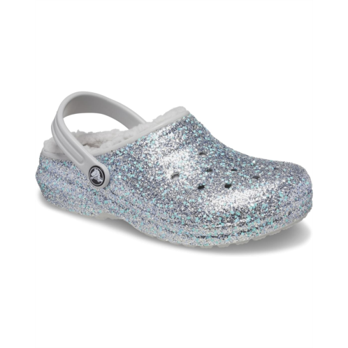 Crocs Kids Classic Lined Glitter Clog (Little Kid/Big Kid)