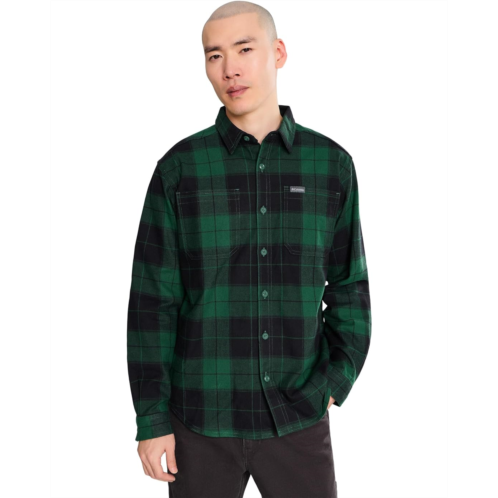 Mens Columbia Pitchstone Stretch Flannel