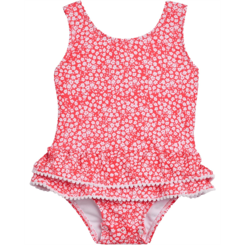 Snapper Rock Kids Ditsy Bloom Skirt Swimsuit (Infant/Toddler/Little Kid)
