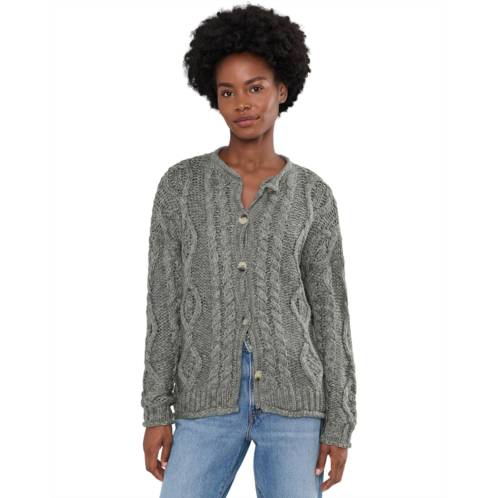 Womens Free People Opal Knit Cardi