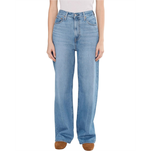 Womens Levis Premium Ribcage Wide Leg Jeans