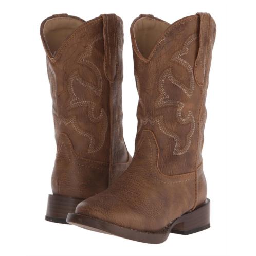 Roper Kids Cole Square Toe Boots (Toddler/Little Kid)