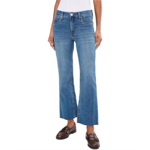 KUT from the Kloth Kelsey High Rise Fab Ab Ankle Flare-Nset Leg
