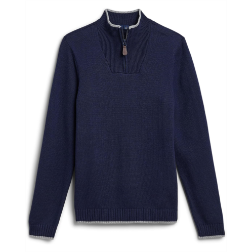 Boys Janie and Jack Mock Zip Sweater (Toddler/Little Kid/Big Kid)
