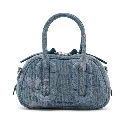 Marc Jacobs Babe Mini Top-Handle In Antique Floral Denim