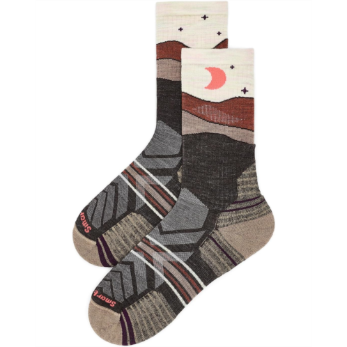 Womens Smartwool Hike Targeted Cushion Lunar Trek Crew Socks