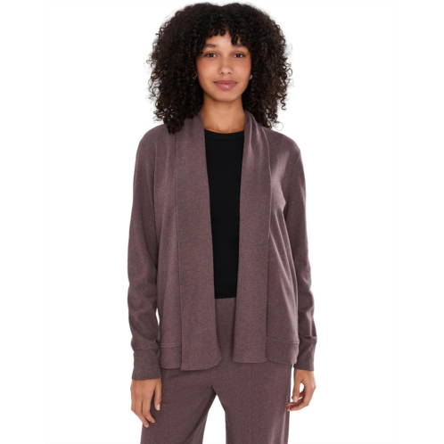Womens PACT Airplane Short Drape Cardigan