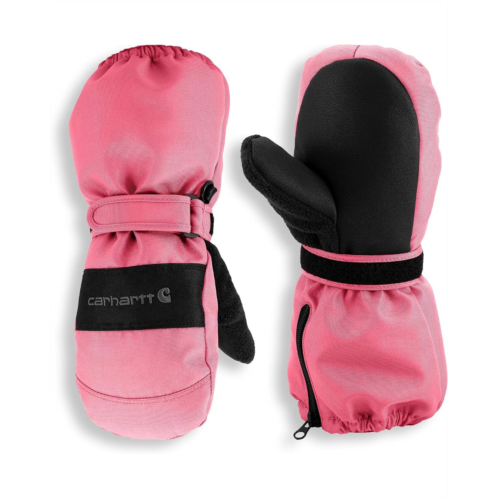 Carhartt Waterproof Insulated Zip Cuff Mittens (Toddler)