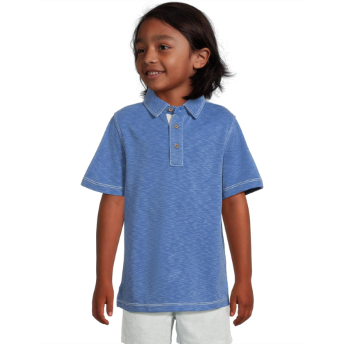 Johnston & Murphy Kids Vintage Slub Polo (Big Kid)
