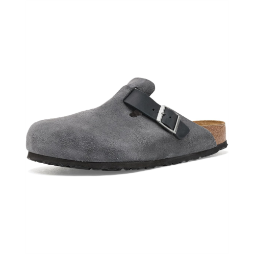 Mens Birkenstock Boston Clog - Suede/Oiled Leather