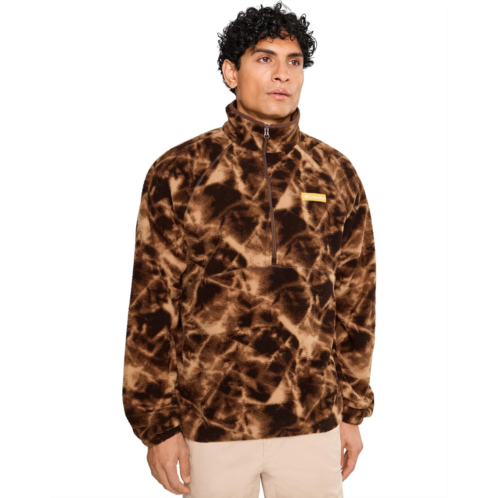 Mens Columbia Timber Crest MTR Fleece Printed 1/2 Zip