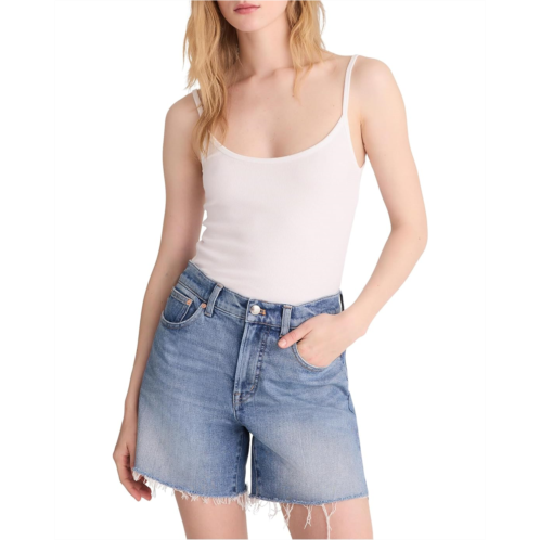 Womens Madewell The Perfect Vintage Mid-Length Short