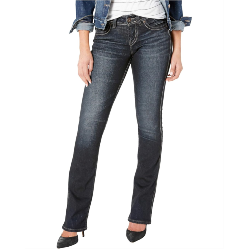 Silver Jeans Co. Suki Mid-Rise Slim Boot Jeans in Indigo L93616SSX405