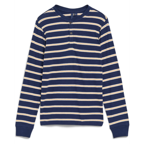 Boys Janie and Jack Striped Henley (Toddler/Little Kid/Big Kid)