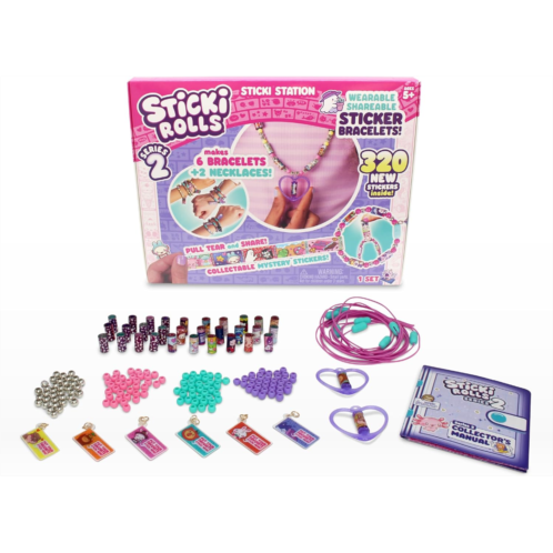 Sky Castle Sticki Rolls Station - Build Your Own Toy Bracelet Kit Series 2
