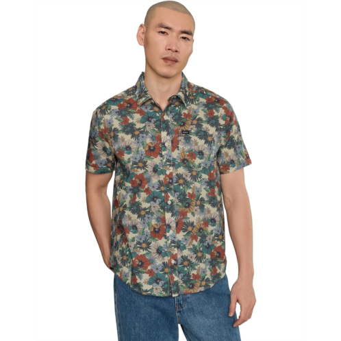 Mens RVCA Botanical Short Sleeve