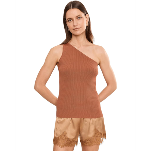 POLO RALPH LAUREN Rib-Knit One-Shoulder Sweater