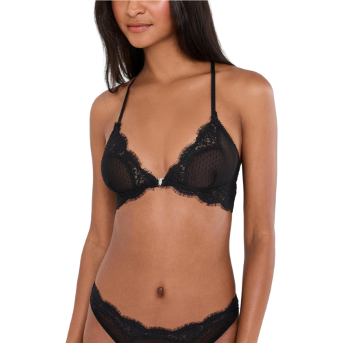Womens Free People Fiona Mesh Front-close Bralette