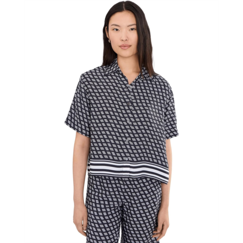 Womens Madewell Vivian Shirt with Pocket - Viscose Twill