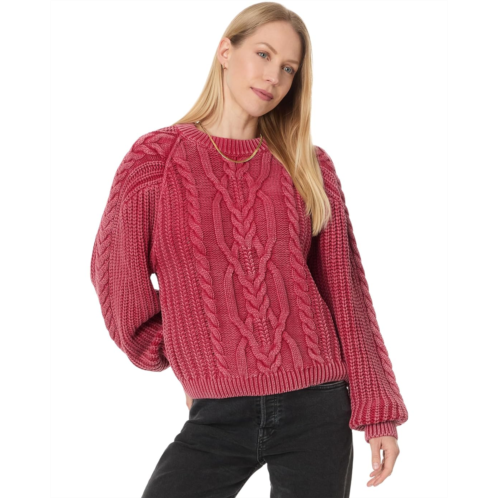 Free People Frankie Cable Sweater