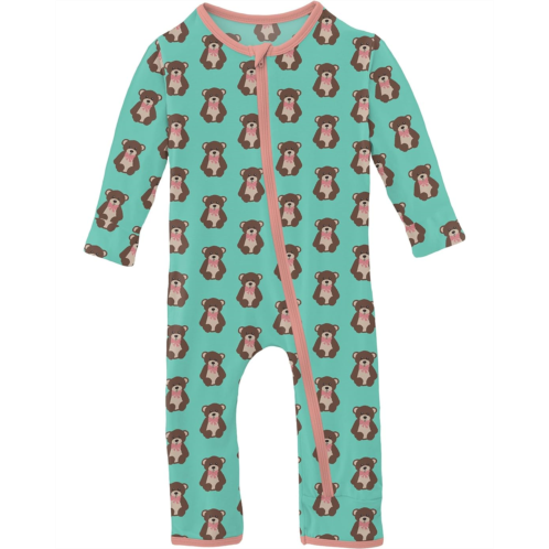 Kickee Pants Kids Print Coverall with Zipper (Infant)